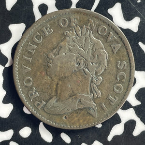 1824 Nova Scotia 1/2 Penny Token Lot#T9254