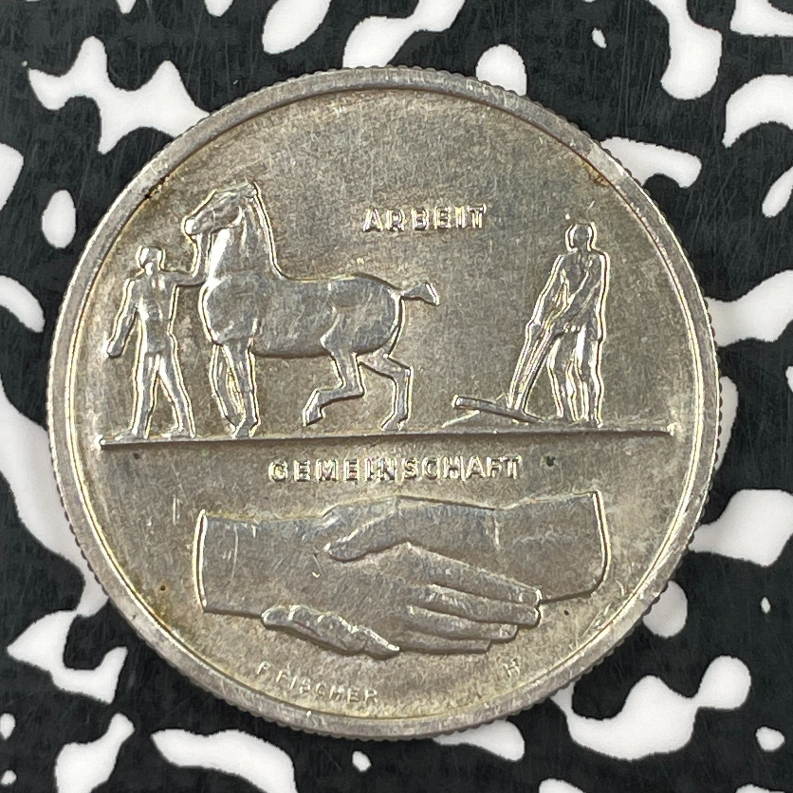 1939 Switzerland Zurich Expo 5 Francs Lot#JM1502 Silver! KM#43