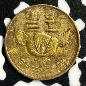 1967 Korea 1 Won Lot#E3511 High Grade! Beautiful!