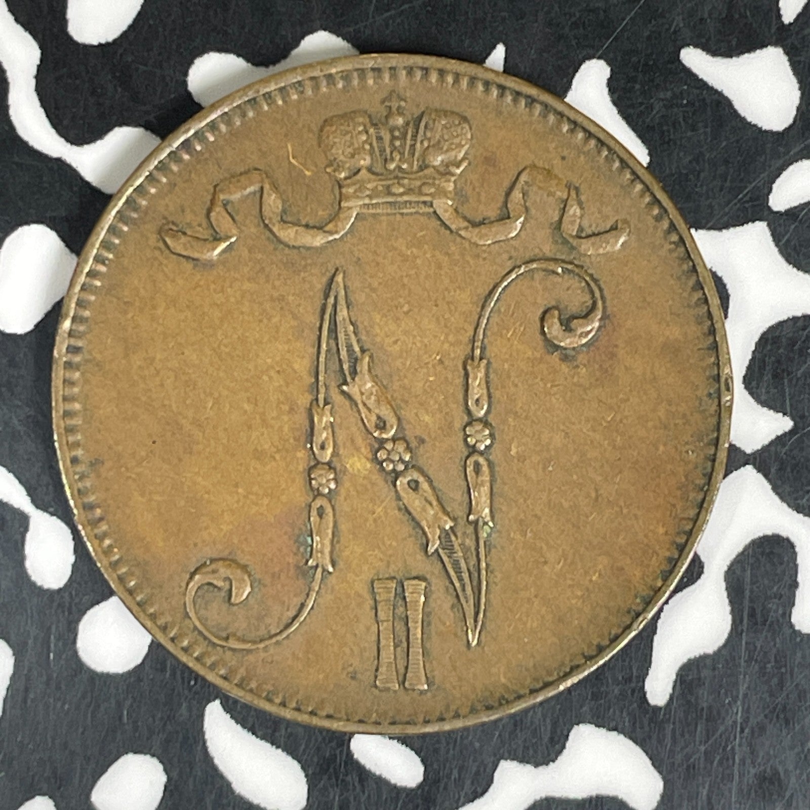 1911 Finland 5 Pennia Lot#C6057