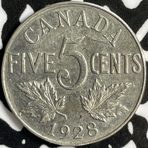 1928 Canada 5 Cents Lot#D9172 Nice!