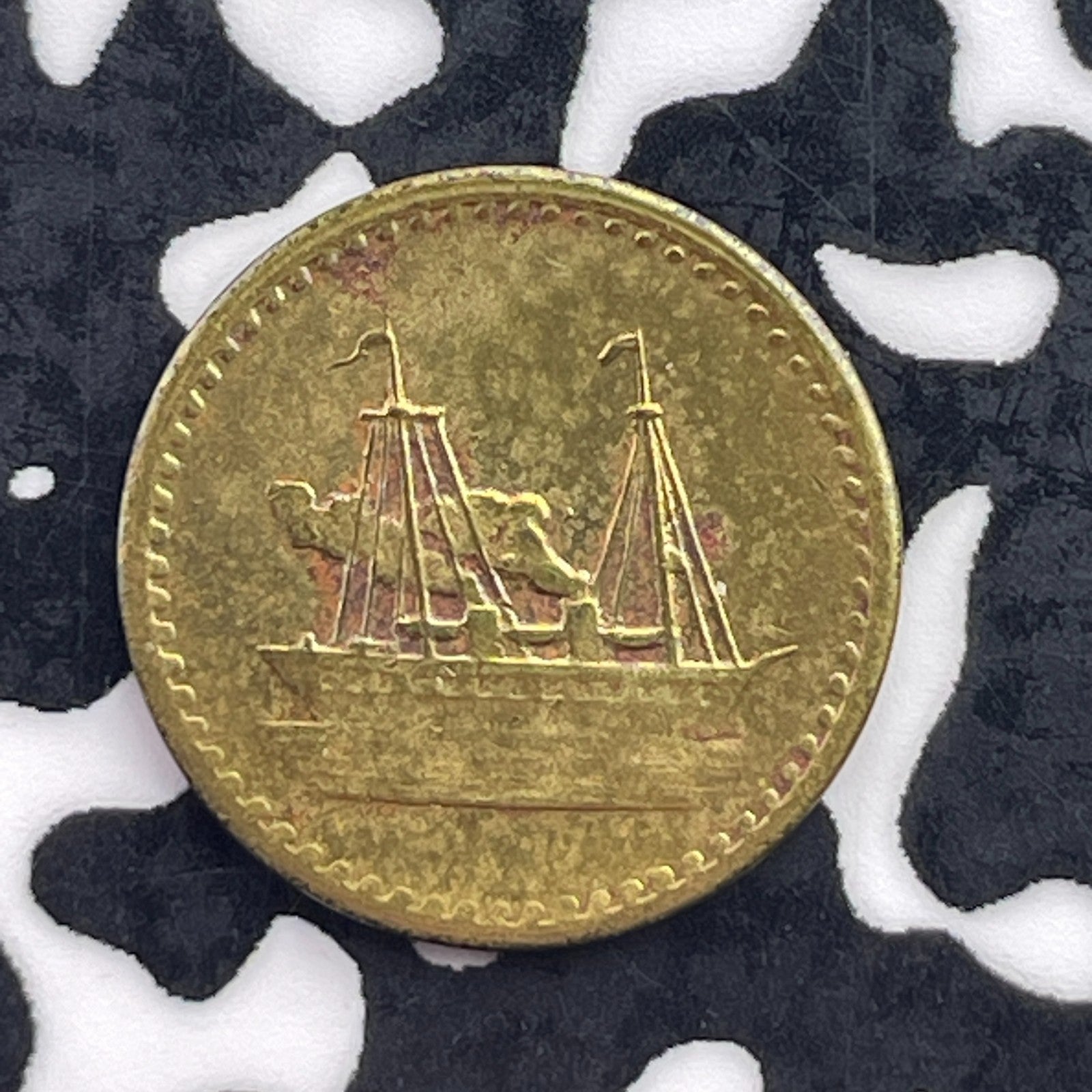 Undated Great Britain Ship Token Lot#C5930