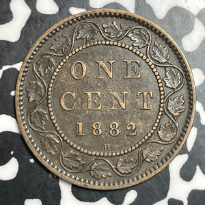 1882-H Canada Large Cent Lot#T2571 Nice!