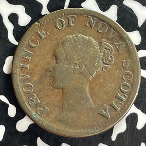 1840 Nova Scotia 1/2 Penny Token Lot#T7364