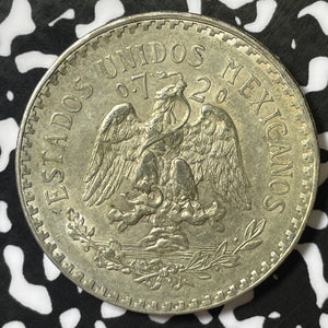 1933 Mexico 1 Peso Lot#E4998 Silver! High Grade! Beautiful!