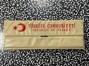 (1960-1972) Turkey 4x Coin Silver Proof Set Lot#B2045 With Case