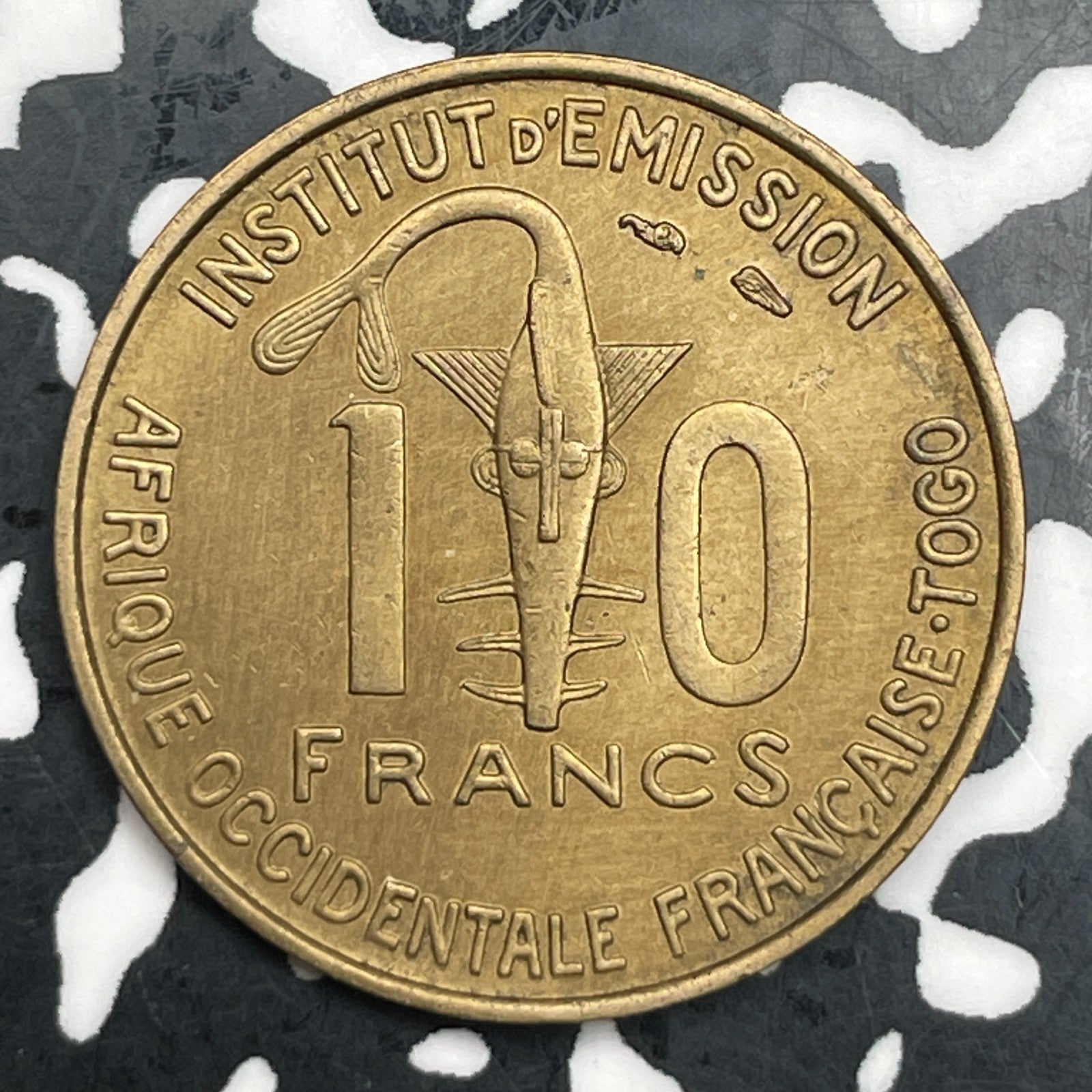 1957 French West Africa & Togo 10 Francs Lot#F8035