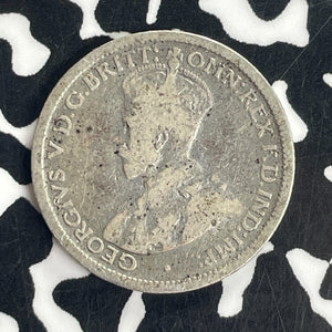 1919 Australia 6 Pence Sixpence Lot#T8525 Silver!