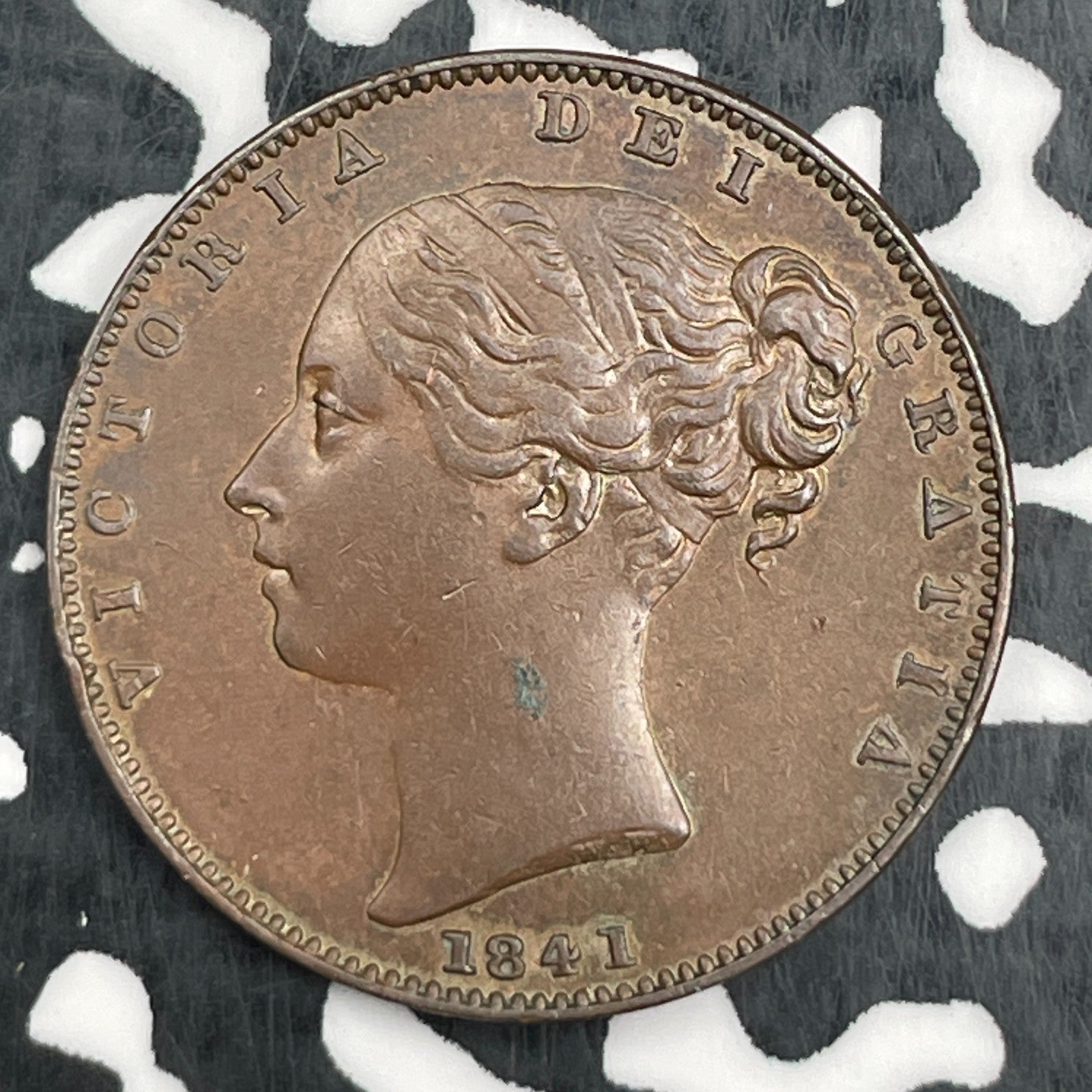 1841 Great Britain Farthing Lot#N1794 Nice!