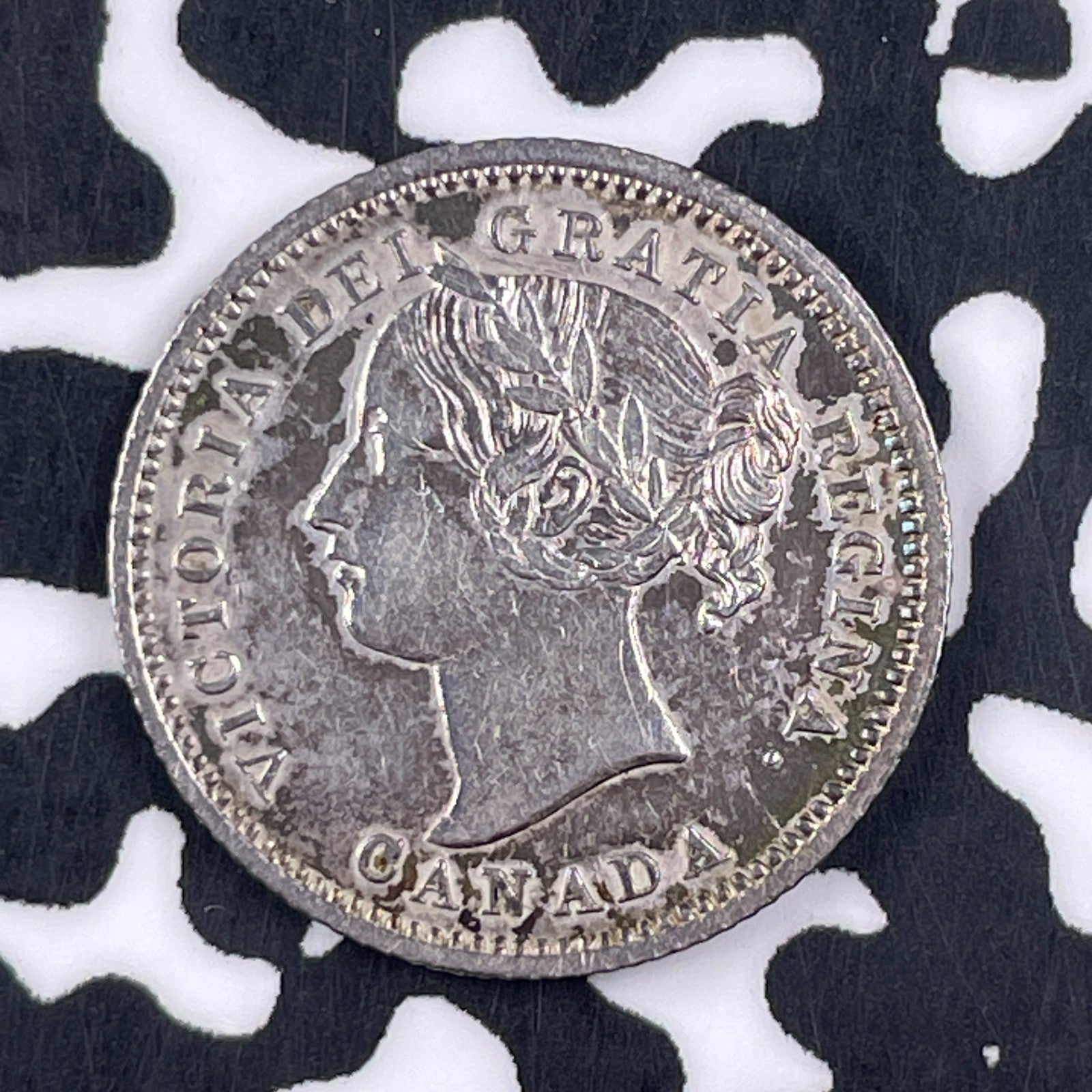1858 Canada 10 Cents Lot#JM1301 Silver! Nice!