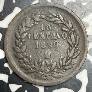 1890-Mo Mexico 1 Centavo Lot#T2691