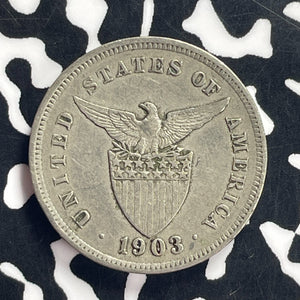 1903 U.S. Philippines 5 Centavos Lot#T9123