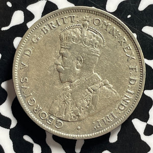 1911 Australia 1 Florin Lot#JM0037 Silver! Better Date
