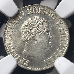 1851-A Germany Prussia 1/2 Groschen NGC MS67 Lot#G8738 Silver! Solo Top Graded!