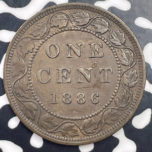 1886 Canada Large Cent Lot#C1370 Nice!