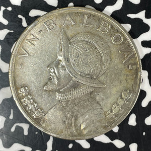 1931 Panama 1 Balboa Lot#JM9404 Large Silver! Nice!