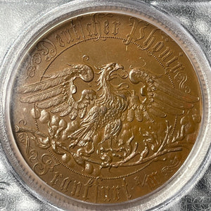 1895 Germany Frankfurt 50th Anniversary Pheonix Medal PCGS SP63 Lot#GV6915