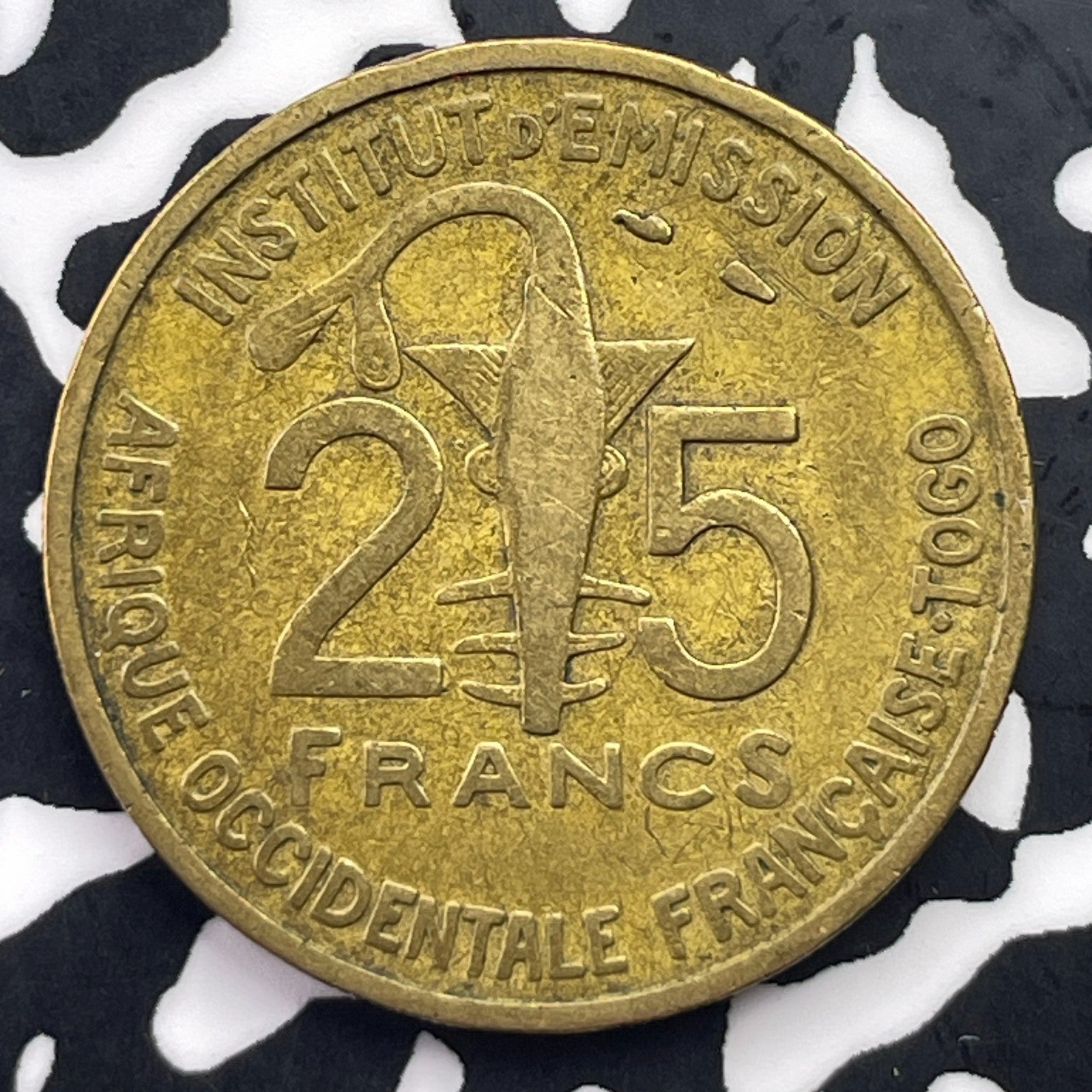 1957 French West Africa 25 Francs Lot#C2804