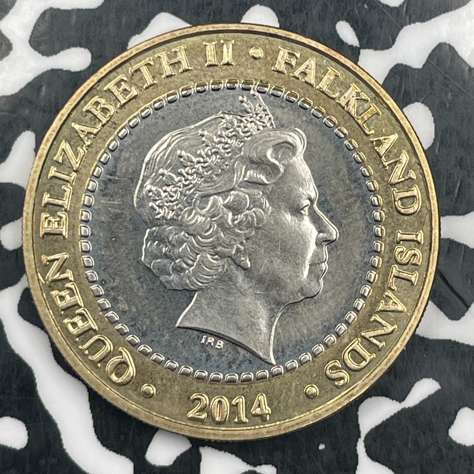 2014 Falkland Islands 2 Pounds Lot#F9761