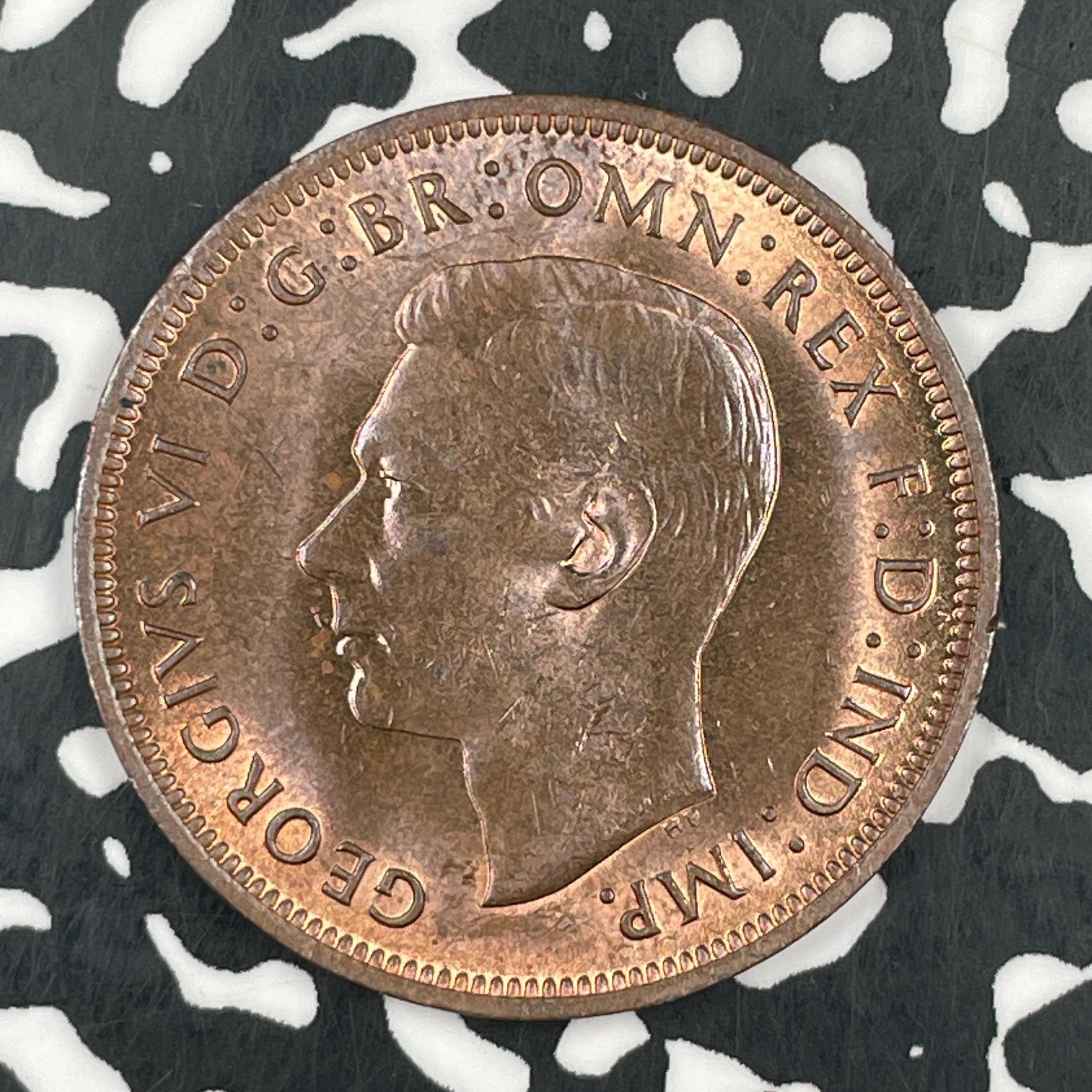 1940 Great Britain 1 Penny Lot#F5083 High Grade! Beautiful!