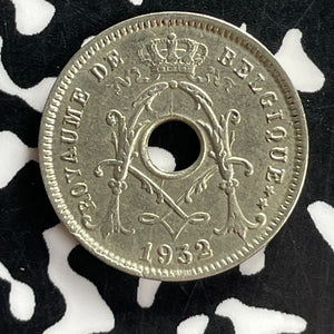 1932 Belgium 5 Centimes Lot#T7212 KM#93