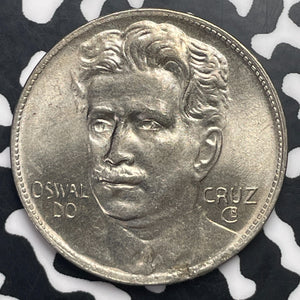 1937 Brazil 400 Reis Lot#C0952 High Grade! Beautiful!