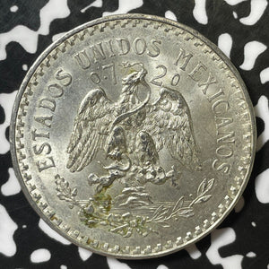 1932 Mexico 1 Peso Lot#E5012 Silver! High Grade! Beautiful!