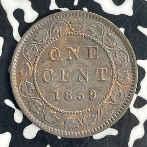 1859 Canada Large Cent Lot#T8438 Nice!