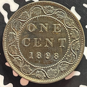 1898-H Canada Large Cent Lot#T4730 Nice!