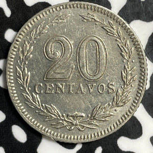 1938 Argentina 20 Centavos Lot#E5745