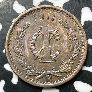 1911 Mexico 1 Centavo Lot#E9664 High Grade! Beautiful!