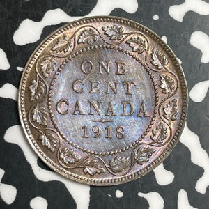 1918 Canada Large Cent Lot#T3197 High Grade! Beautiful!