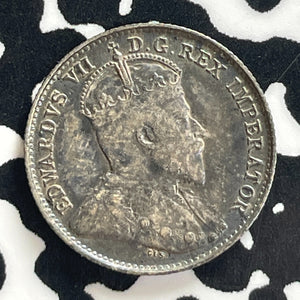 1906 Canada 5 Cents Lot#T7668 Silver! Nice!