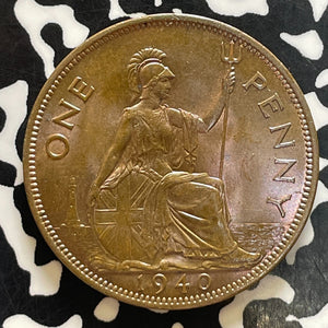 1940 Great Britain 1 Penny Lot#T5099 High Grade! Beautiful!