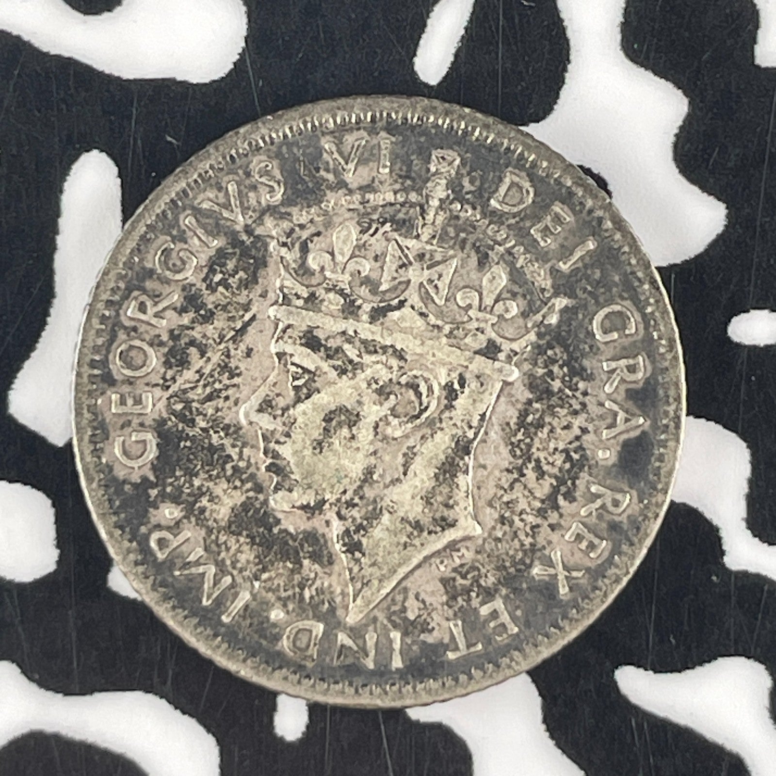 1943-C Newfoundland 10 Cents Lot#F3910 Silver!