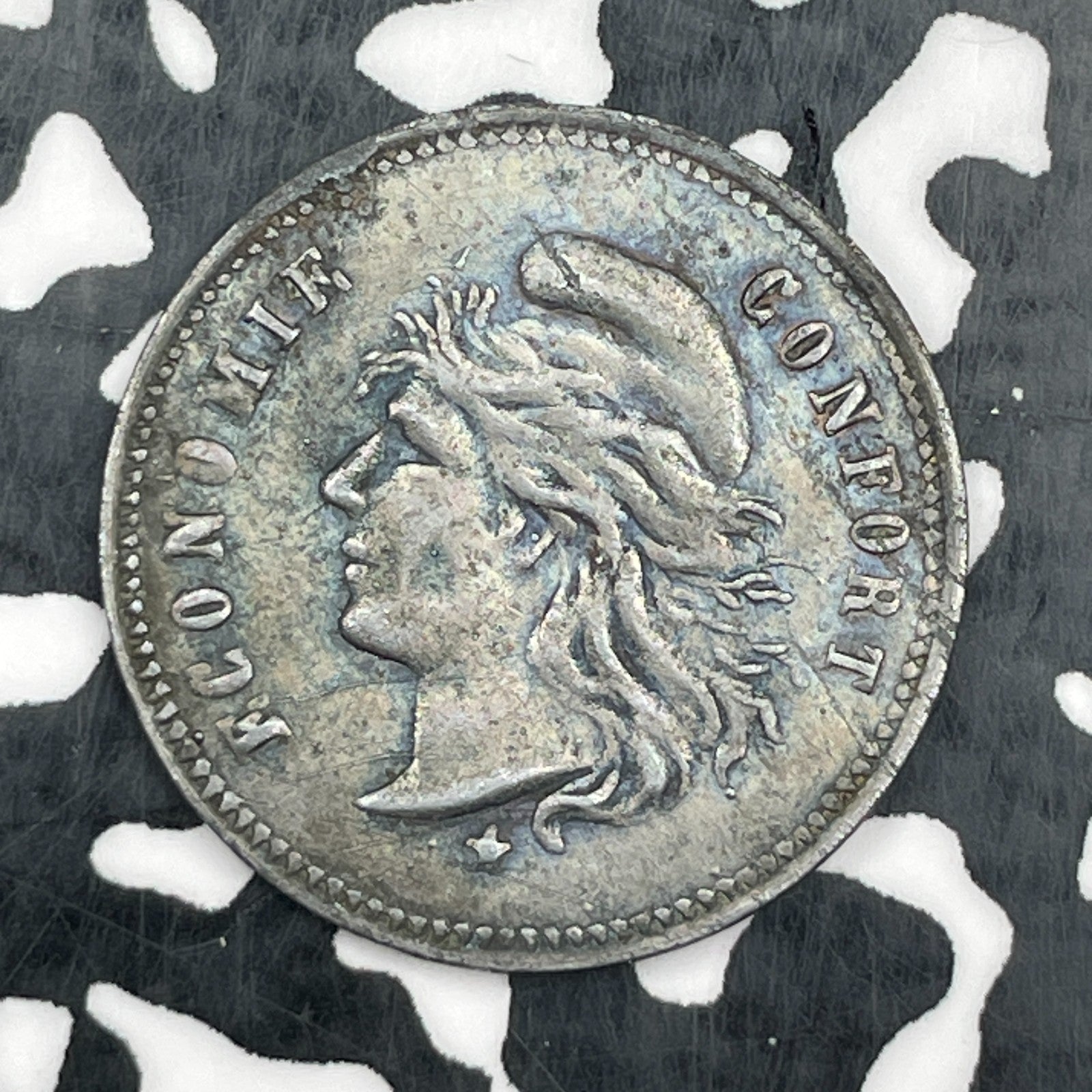 Undated France Wood Milne Token Lot#N2733
