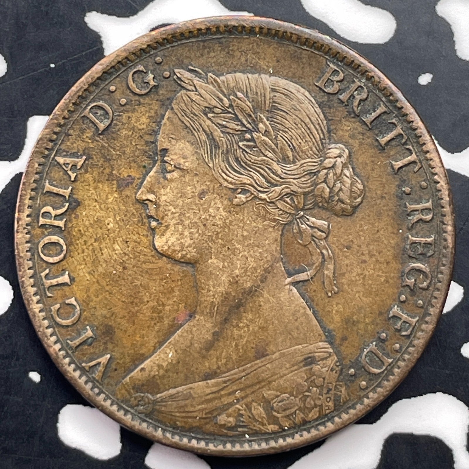 1861 Nova Scotia Large Cent Lot#C2866 Nice!