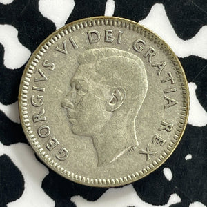 1948 Canada 10 Cents Lot#C1214 Silver! Better Date