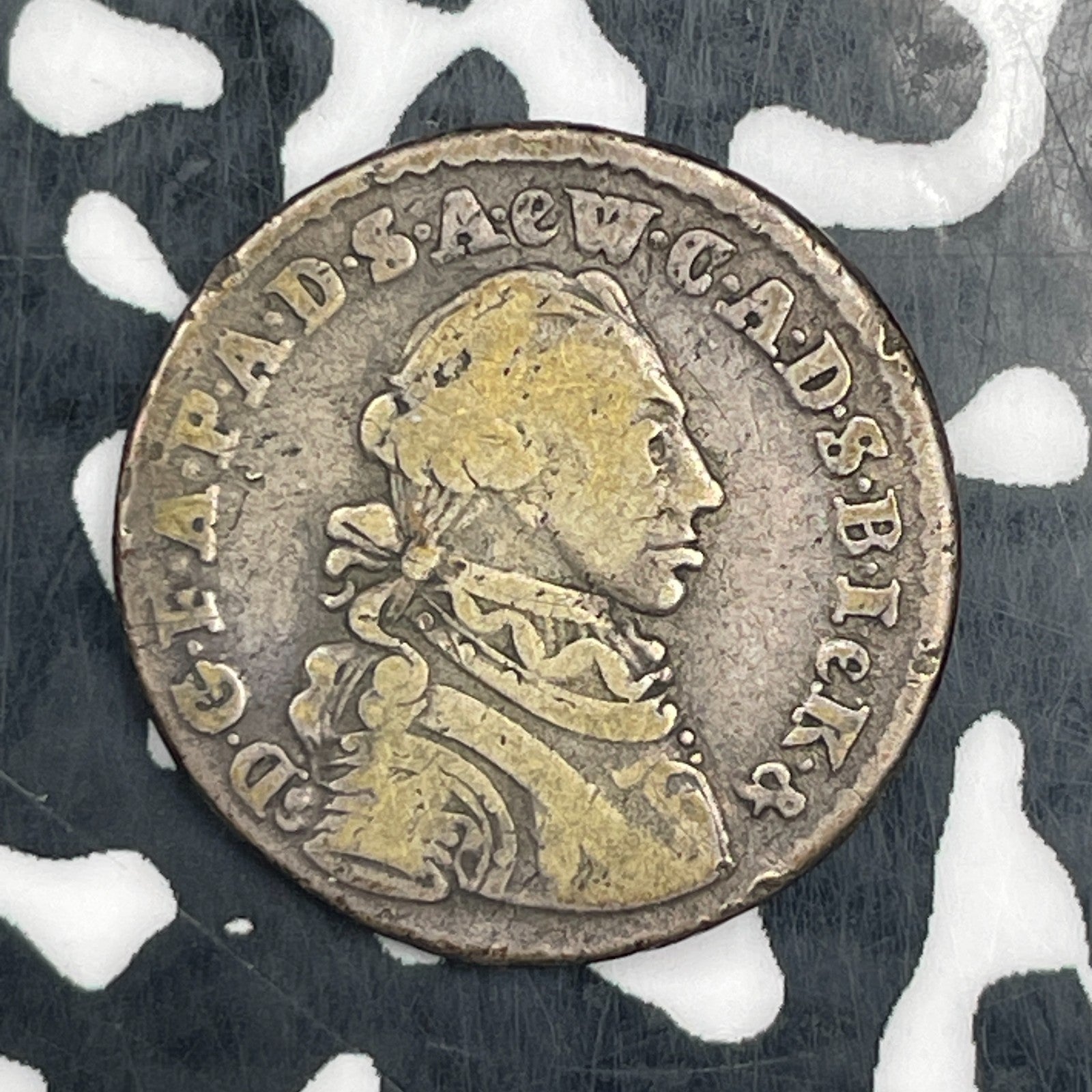 1764 Germany Jever 12 Groot 12 Groten Lot#N3239 Silver! Scarce! KM#101