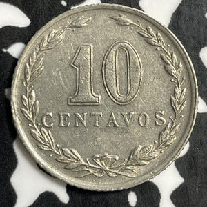 1933 Argentina 10 Centavos Lot#E5733