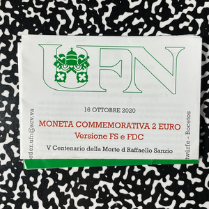 2020 Vatican City 2 Euro Souvenir Set Lot#B2833 With Case & C.O.A.