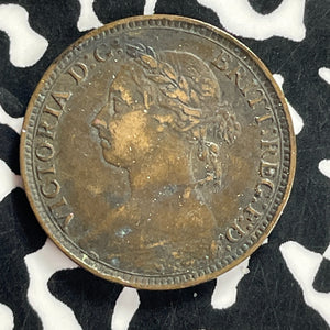 1891 Great Britain Farthing Lot#T9583