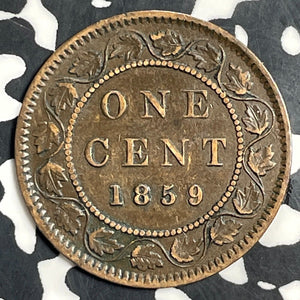 1859 Canada Large Cent Lot#T0777 Nice!