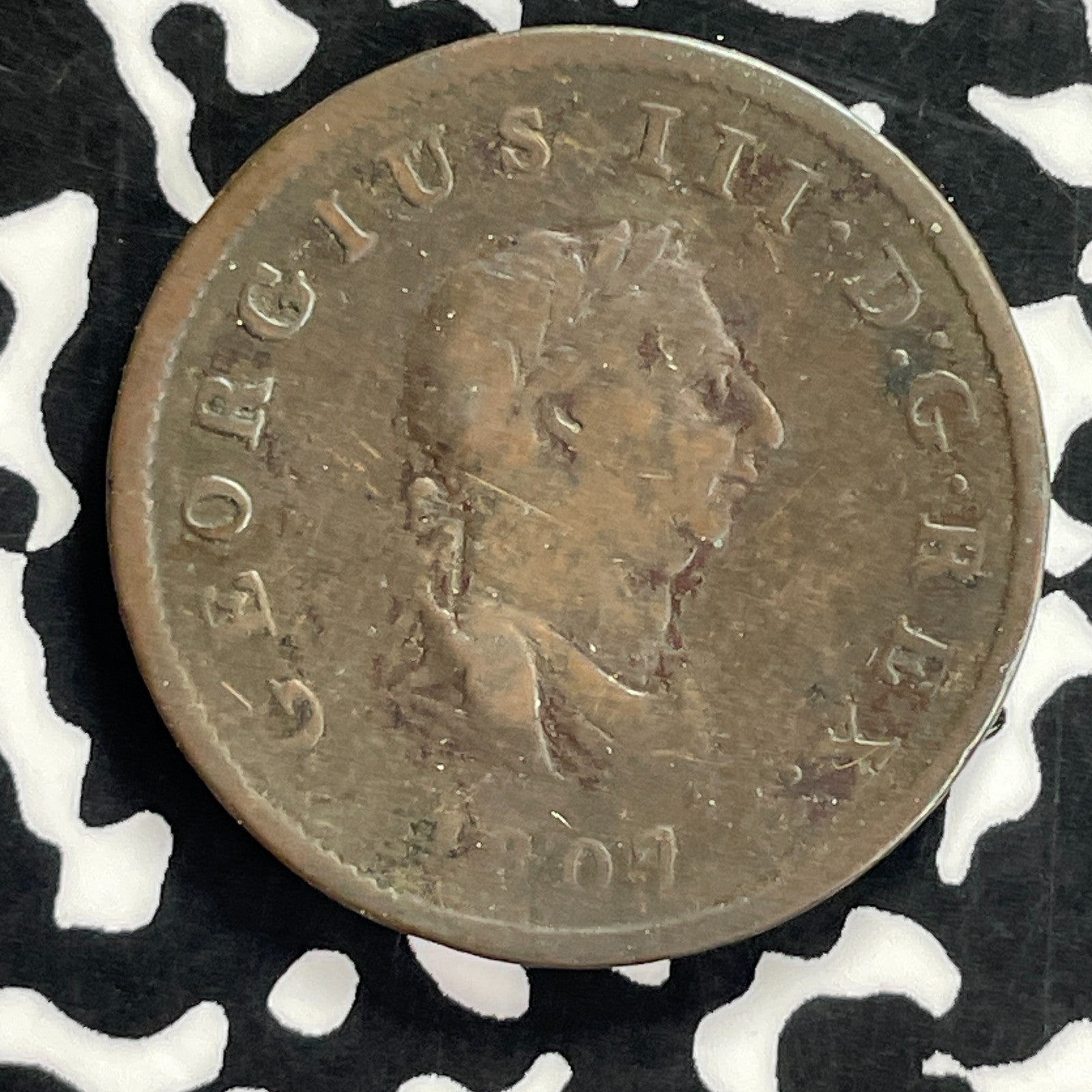 1807 Great Britain 1/2 Penny Half Penny Lot#T9587