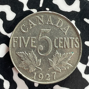 1927 Canada 5 Cents Lot#T7414
