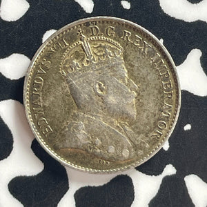 1904 Canada 5 Cents Lot#T7804 Silver! Nice!