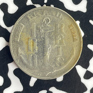 1937 Brazil 100 Reis Lot#T8786 High Grade! Beautiful!