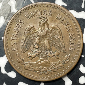 1924-Mo Mexico 5 Centavos Lot#JM8181 Nice! Key Date!