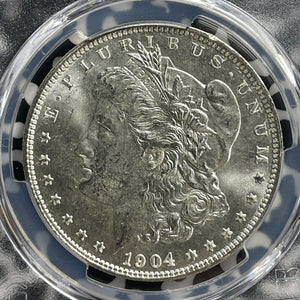 1904-O U.S. $1 Morgan Dollar PCGS MS63 Lot#G379 Silver! Choice UNC!