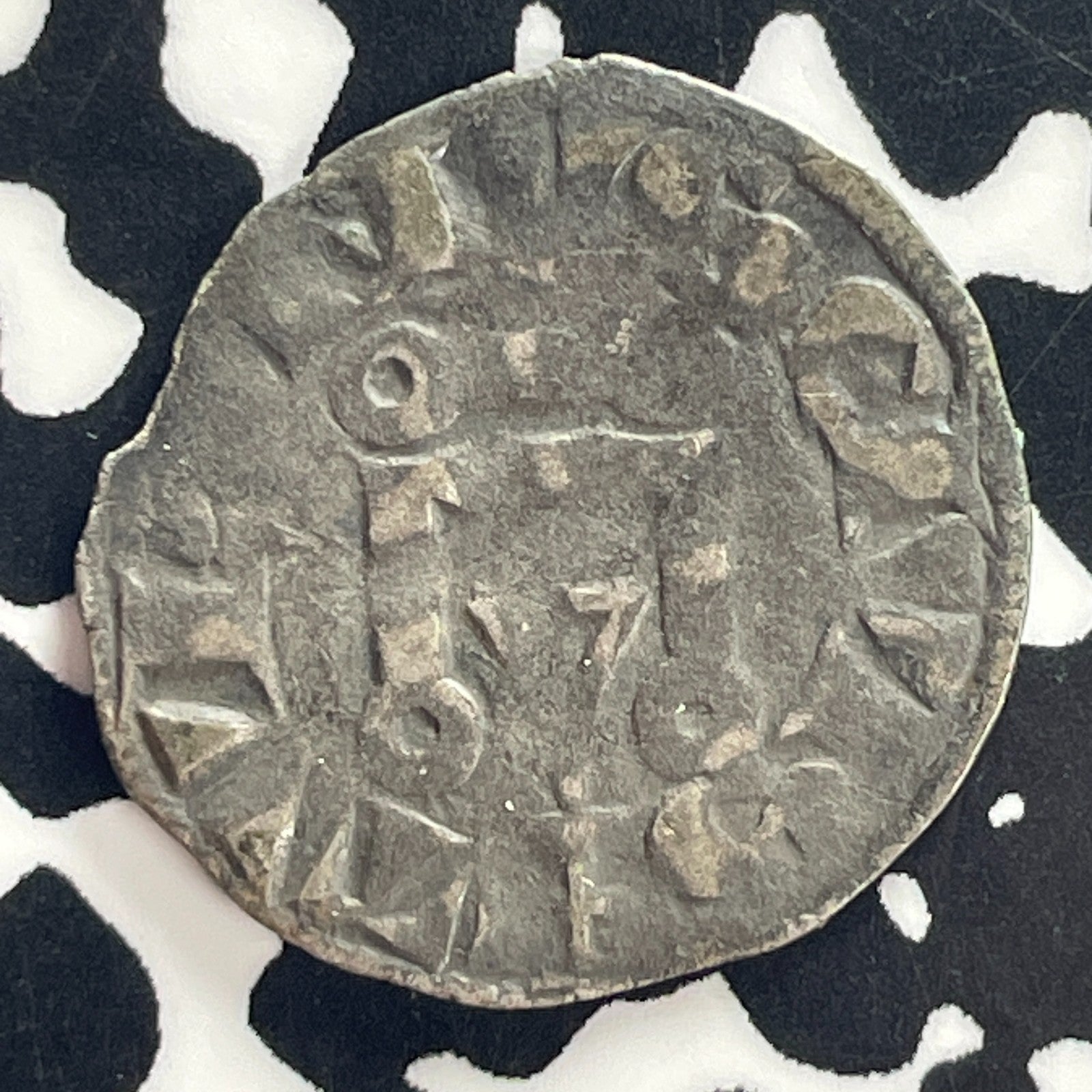 (1245-78) Crusader States Greece AR Denier Lot#JM0337 Silver! Metcalf-720